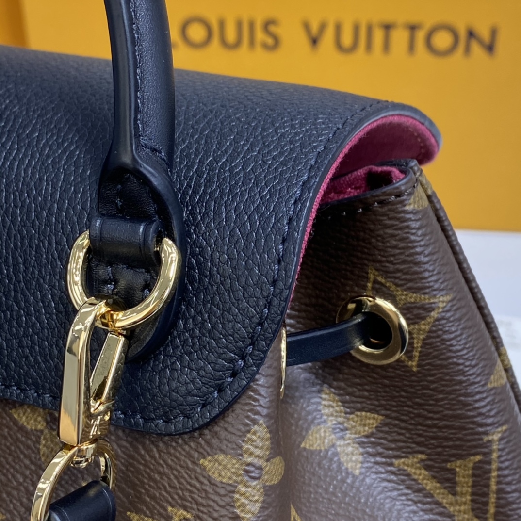 Louis Vuitton MONTSOURIS BB BACKPACK Monogram M45516 Black